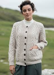 Now, once you have knit ten rows total, then it's time to decrease. Aran Lumber Blarney