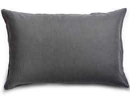 King pillows are the largest of the american size pillows available. King Size 100 Pure Linen Warm Grey Pillowcase 1