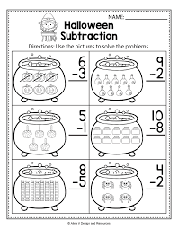 Halloween Math Literacy Activities For Kindergarten 1st Grade And Preschool I Atividades De Ensino Cartilha De Alfabetizacao Pdf Atividades De Alfabetizacao