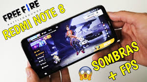 6.53, 1080 x 2340 pixelsprocesador: Xiaomi Redmi Note 8 Free Fire Con Sombras Y Fps Altos Youtube
