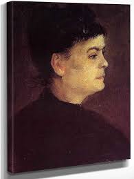 Portrait Of Eugene Bach By Jose Maria Velasco Art Reproduction from Cutler  Miles.