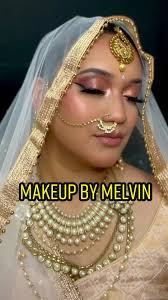 Desi Makeup Transformation by Makeup Artist Melvin
