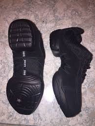 Balera Black Dance Hip Hop Shoes Size 6 Am Style B190