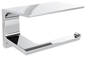 Great news!!!you're in the right place for toilet paper holder. Delta Pivotal Tissue Holder With Shelf Chrome 79956 Contemporary Toilet Paper Holders By The Stock Market