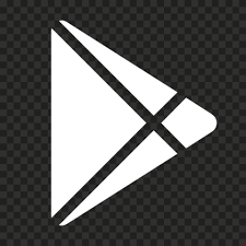 PNG White Google Play PlayStore Logo Symbol Icon | Citypng