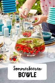Sommerbeeren Bowle Rezept Bowle Beeren Beeren Bowle