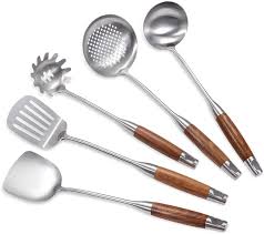 We did not find results for: Amazon Com Cooking Utensil Sets Kitchen Utensil Set Iqcwood 5 Piece Stainless Steel Utensils Set Spaghetti Server Kitchen Tool Set Kitchen Gadgets Wood Cooking Spatula Set For Kitchen Home Kitchen