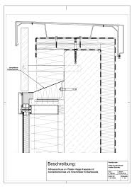 H 02 0026 Attikaanschluss An P R Fassade Mit Sonderdeckschale Und Hinterlufteter Klinkerfassade Klinkerfassade Fassade Baukonstruktionen