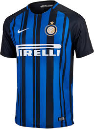 Inter milan play at the san siro in a blue and black striped home kit. Nike Inter Milan Home Jersey 2017 18