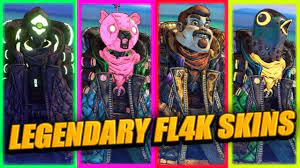 Maybe you would like to learn more about one of these? The Best Fl4k Legendary Heads Skins Here Are 37 Fl4k Heads Skins Borderlands 3 Youtube