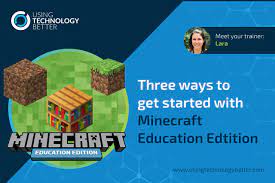 Education edition is now available on chromebooks. Three Ways To Get Started With Minecraft Education Edition
