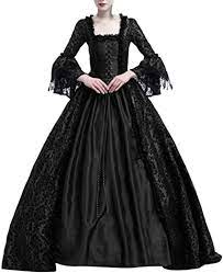 Maybe you would like to learn more about one of these? Amazon Com Medieval Dress For Women Rococo Ball Gown Gothic Victorian Dress Princess Leia Costume Square Collar Gothic Corset Dress Sports Outdoors