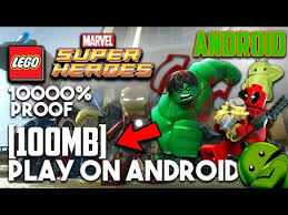 100mb How To Download Lego Marvel Super Heroes On Android 100 Real No Fake Marvel Best Game Youtube