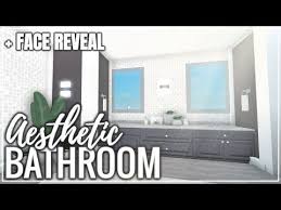 Face Reveal Roblox Welcome To Bloxburg Aesthetic Bathroom Youtube Home Building Design Two Story House Design Modern Family House