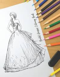 Coloring pages filled with dresses, beautiful gowns, wedding dresses, old fashions. Princess Bridal Dress Coloring Book For Girls Gown Coloring Book Fashion Coloring Book For Girls Fun 50 Designs Of Fashion And Fresh Style House Mr Xoss Publishing 9798740983691 Amazon Com Books