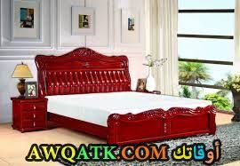 ديكور غرف نوم خشب أسود أبيض بيج أحمر كل الألوان