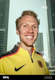 Doha, Qatar. 26th Sep, 2019. Athletics, World Championships, World  Championships: Richard Ringer, long-distance runner of the DLV, recorded at  the opening PK of the German Athletics Association DLV. Credit: Michael  Kappeler/dpa/Alamy Live