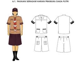 Asenwadesign.com gerakan pramuka man 1 barabai arti kiasan badge pramuka. Model Pakaian Pramuka Siaga Putri Pramuka