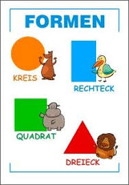 Geometrische Formen Merk Poster Fur Die 2 Klasse Formen Vorschule Kindergarten Formen Vorschule Formenlehre