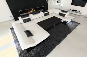 Details About Luxury Sectional Sofa Atlanta U Designer Couch With Led Lights