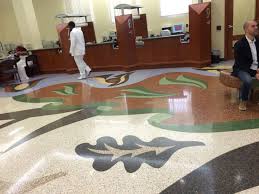 Gorgeous Inlaid Floor Oak Leaf Etc Design Alameda County Clerk Recorder S Office 1106 Madison St Oakland Ca March 2016 Mural Oak Leaf Street Art
