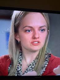 Apparently I should cosplay as Elizabeth Moss in Handmaids Tale this year.