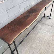 Caseconcepts2000 Shared A New Photo On Etsy Walnut Sofa Table Black Walnut Table Walnut Sofa