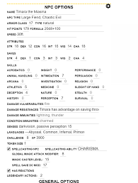 Community Forums Npc S Dc Roll20 Online Virtual Tabletop