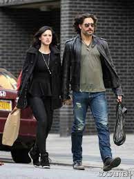 Joe Manganiello And Bridget Peters In Ny Leather Jacket Bomber Jacket Joe Manganiello