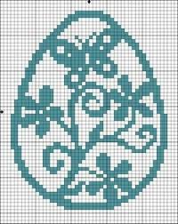 2.00″ x 2.93″ (28 x 41 stitches) legend: Easter Egg Cross Stitch Pattern W Butterflies Cross Stitch Cross Stitch Patterns Cross Stitch Fabric