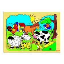 Klik pada gambar di bawah ini untuk mengunjungi situsnya. Mainan Edukatif Dari Kayu Puzzle Safari Hewan Ternak Kayu Seru
