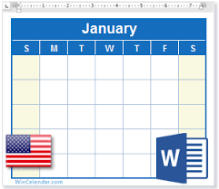Usa decides this animal to celebrate because of its physical conditions, observe the american values. 2020 Calendar With Us Holidays Ms Word Download