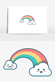 13+ gambar kartun aesthetic by. 90 Gambar Kartun Pelangi Dan Awan Kumpulan Gambar