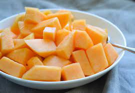 Once all the seeds have been discarded, cut the halves in half again. How To Cut A Melon The Smart Way Once Upon A Chef
