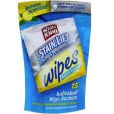 Title (give us a headline for your rating). White King Stain Remover Fabric Wipes 15pk Woolworths