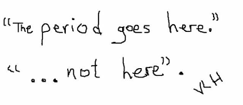 Does The Period Go Inside Or Outside The Quotation Marks In 2020 Quotation Marks Quotations Ending Quotes