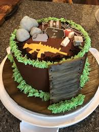 Birthday Cakes Fortnite Map Fortnite Cake Cakedecoratingideas Cake Diy Easy Diy Cake Decorating Cake