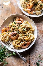 Garden Herb Shrimp Scampi Linguine Half Baked Harvest Recipe Recipes Healthy Recipes Food