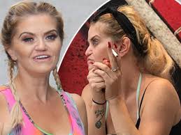 Pregnant Danniella Westbrook pictured with cigarette in Benidorm