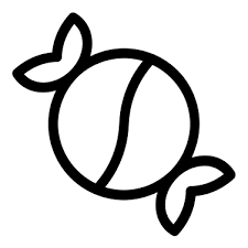 Black And White Candy Png Candy Icon Food Sweet Dessert Lollies Food And Restaurant Candy Sugar Candy Icon Birthday Icon Icon
