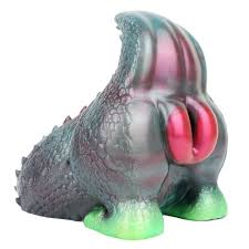 GEEBA pantat hewan silikon pria, mainan seks saku fantasi Vagina setengah  boneka hewan Vagina buatan untuk pria