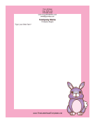Employment verification letter template 13 documents. Easter Letterhead