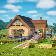 Простой красивый дом в Майнкрафт - VScraft