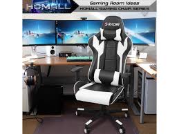 Homall Racing Style Ergonomic Computer Gaming Chair Newegg Com