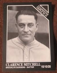 11302 1991 CONLON SPORTING NEWS 1ST PRINT NO MLB LOGO ON BACK MITCHELL #202 