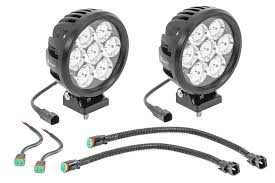 Quadratec Hi Performance 6 Round Led Light Kit For 97 06 Jeep Wrangler Tj Unlimited Quadratec