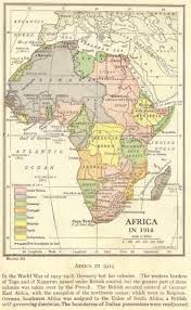 Historical maps of africa don cristian ramsey: Map Of European Imperialism In Africa 1914 Student Handouts