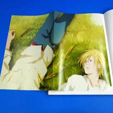 Banana Fish TV Anime Official Guide Moment Art Book Yaoi Manga + B3 Poster
