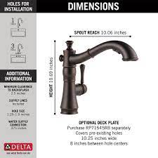Classical design combines with modern technology in the cassidy kitchen. Single Handle Pull Out Kitchen Faucet 4197 Rb Dst Delta Faucet