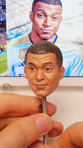 Handmade Mbappe #clay #art #clayart #claymaking #diy #figure #mbappe  #realmadrid